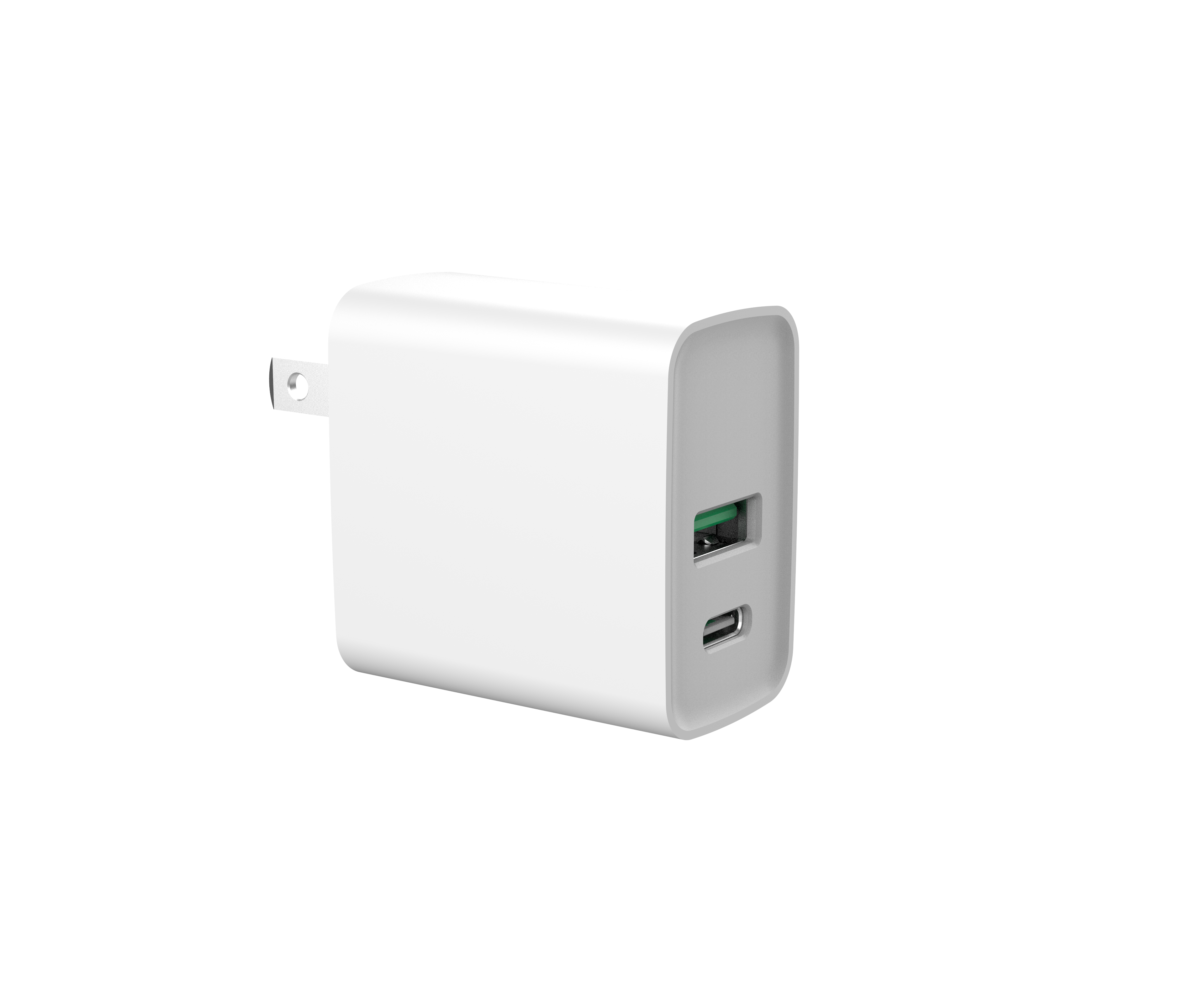 Rapid PD 20W Wall Charger-  USB-A and USB-C